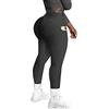 Memoryee Pantaloni da Yoga a Vita Alta da Donna del Leggings con Tasche Leggings da Corsa da Palestra per Il Controllo della Pancia/Black/M