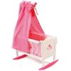 Bayer CHIC 2000 Bambole MOBILI Bambole in Legno, Bianco/Rosa