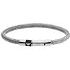 Emporio Armani Bracciale Da Uomo, Bracciale In Acciaio Inossidabile, EGS1623040