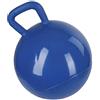 Kerbl Palla da gioco per cavalli, giocattolo per cavalli, palla da gioco a forma di animale, blu, PVC, Ø25 cm, cavalli, con valvola, resistente
