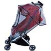 Brogtorl Copertura Pioggia per Passeggino, Compatibile con Pockit Plus All City, Impermeabile, PVC, Plastica, Vinile, Trasparente