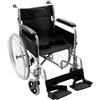 NRS Healthcare NRS, transit-lite, sedia a rotelle semovente, leggera e pieghevole, da viaggio