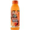 Garnier Fructis Hair Food Papaya Riparatrice, Shampoo per Capelli danneggiati, 96% di Ingredienti di Origine Naturale, Senza Siliconi, 350 ml