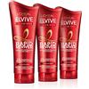 L'Oréal Paris Elvive Rapid Reviver Balsamo Intensivo Istantaneo Color Vive, Arricchito con Amminoacido e Vitamina E, per Capelli Colorati, Confezione da 3