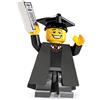 Lego Serie 5 Minifigure - Graduate