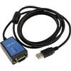 KALEA-INFORMATIQUE Convertitore da USB a seriale COM RS232 con chipset FTDI FT232. Cavo da 1,8 m con protezione magnetica