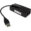 KALEA-INFORMATIQUE Adattatore fax modem 56K su porta USB con due prese RJ11. Chipset CONEXANT
