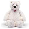 Trudi Orso Bianco Joel Regalo di Natale. Orso polare peluche. Animali del Polo Nord. | 45x80x30cm taglia XXL | Teddy Bears, classici orsi | modello 25635