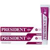 President KIT 2 DENTIFRICIO PROFI con Clorexidina 0,20% Azione Igienizzante Antibatterica intensiva per parodontopatie, gengive irritate sanguinanti e dopo interventi chirurgici. RDA 30. 2X75ml