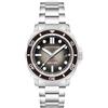 Spinnaker Mens 42mm Hull Diver Automatic Harvest Brown 3 Hands Watch with Stainless Steel Bracelet SP-5088-44