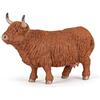 Papo - Statuetta Mucca Highland Realistica - 3 Anni + - Collezione La Vita in Fattoria - Gioco Educativo Animali da Allevamento - Idea Regalo Giocattolo Bambina Bambino