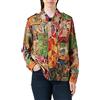 Desigual CHAQ_Larson Parka, Multicolore, XS Donna