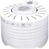 MPM MSG-01 Essiccatore Alimentare, 5 Vassoi senza BPA di 28 cm, Disidratatore Elettrico per Alimenti, Frutta, Funghi e Verdura, 250W, Bianco