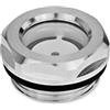 Ganter Normelemente Ganter Norm elementi GN 743 - 7 di M14 x 1,5 a - oelschauglaeser, 2 pezzi, colore: Argento, argento, GN 743-32-M40X1,5-A 0 wattsW, 0 voltsV