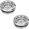 Ganter Normelemente Ganter Norm elementi GN 743 - 7 di M14 x 1,5 a - oelschauglaeser, 2 pezzi, colore: Argento, argento, GN 743-24-M33X1,5-A 0 wattsW, 0 voltsV