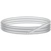 Stonylab Tubo in Silicone Puro per Uso Alimentare ad Alta Temperatura - Gomma Naturale 9 mm OD 6 mm ID Altamente Elastico e Resistente, 1 Metro