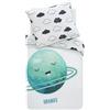 Hibboux 80 x 80 cm Cosmic Uranus Baby Duvet Cover Set