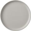 Mepal - Piatto Frutta Silueta - Lavabile in lavastoviglie e microonde - Piatti di plastica - Piatti da Cena - Servizio - 23 cm - Nordic white