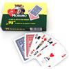 Modiano 98 Poker 2 Carte Ponti Set Rosso Blu Dietro Taglia Realizzato IN Italia
