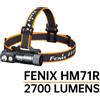 FENIX TORCIA FRONTALE FENIX HM71R AL LED 2700 LUMEN RICARICABILE