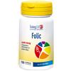 LongLife Folic Integratore di Acido Folico 400mg, 100 Compresse