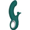 Chisa Novelties Chisa Kissen Raider Dual Vibration + Thrusting Green