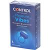 LIFESTYLES HEALTHCARE Control Pleasure Vibes Anello Vibrante, 1 Pezzo, stimolazione, vibrazione, piacere reciproco per lui.