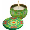 E. F. A. S. COLORS CANDELA CITRONELLA LEDEM GREEN 120 G