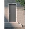 Yale Porta blindata YALE Dove L 90 x H 210 cm grigio/noce apertura destra