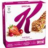 Kellogg's Special K Barretta | Gusto Frutti Rossi | Croccanti Fiocchi Multicereali con Pezzi di Mirtilli Rossi e Mela | Frumento 100% Integrale | 6 barrette da 21.5g (Confezione da 129g)