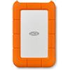 LaCie Rugged Mini, 1TB, Hard Disk Esterno, Resistente agli Urti e alle Cadute, per PC e Mac, incl. USB-C senza cavo USB-A, Arancione/Grigio, 2 anni Rescue Services (LAC301558)