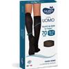 Desa Pharma CALZA SAUBER UOMO QSKIN 140 GESSATO BORDEAUX NERO S/M