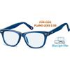 SUNOPTIC ITALIA Srl OCCHIALE DA LETTURA POLICARBONATO MONTANA EYEWEAR MODELLO KBLF1B BLU BLUE LIGHT FILTER LF1B