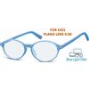 SUNOPTIC ITALIA Srl OCCHIALE DA LETTURA POLICARBONATO MONTANA EYEWEAR MODELLO KBLF2B BLU BLUE LIGHT FILTER LF2B