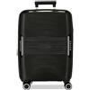 Movom Joumma Bags Inari - Valigia rigida ABS, diverse dimensioni, nero, verde, rosso, grigio, poliestere, Nero, Mediano, Valigia espandibile