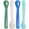 Tiny Twinkle Silicone Baby Spoons 4 pz