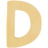 Rayher Lettera-Legno D Fsc Mix Credit, 6Cm Ø, 62240000