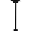 V-TAC VT-4102 Piantana/picchetto led Lampada solare da Giardino quadrata con sensore crepuscolare 2W corpo nero luce CCT 3in1 IP65-10304