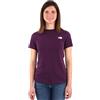 The North Face Simple Dome T-Shirt Black Currant Purple S