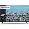 Thomson Tv 32 Pollici HD Ready Display LED Frameless DVB-T/T2 Nero 32HD2S13 THOMSON