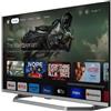 Saba Smart TV 32 Pollici Full HD Display QLED Google TV Wi-Fi Grigio SA32Q80GTV SABA