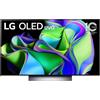 Lg Smart TV 48 Pollici 4K Ultra HD Display OLED Sistema Web OS Nero OLED48C32 LG