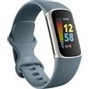 FITBIT Smartwatch Braccialetto rilevamento di attività Blu Acciaio Fitbit FB421SRBU
