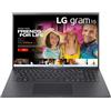 Lg Notebook 16" i7 16/512 Gb SSD Windows 11 Obsidian Black Gram 16ZB90R Lg