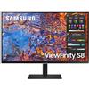 Samsung Monitor PC 32" 4K Ultra HD 3840 x 2160 Pixel IPS Nero LS32B800PXUXEN
