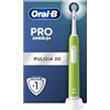 Oral-B Spazzolino Elettrico Ricaricabile Pro Junior Verde, Da 6 Anni In Su. 1 Spazzolino