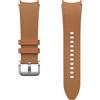 Samsung Hybrid Eco-Leather Band (S/M) Cinturino in ecopelle per Galaxy Watch4 | Watch5 | Watch6 | Watch FE | Watch7 Series, Camel