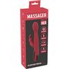 You2Toys Vibratore coniglio in silicone Rosso Nero