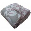 Catherine Lansfield Inga Leaf Copriletto 240 x 220 Rosa