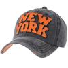 MarkMark Berretto Baseball Washed Del Trucker Cappello New York DW1516, Nero , L